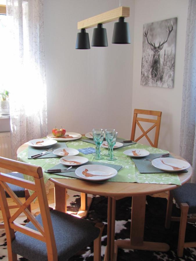 #7 Ferienhaus Mit Schlossblick Trunkelsberg Fuer Max 6 Personen,Kueche Komplett Eingerichtet, 2 Baeder 3 Schlafzimmer Top-Ausstattung エクステリア 写真